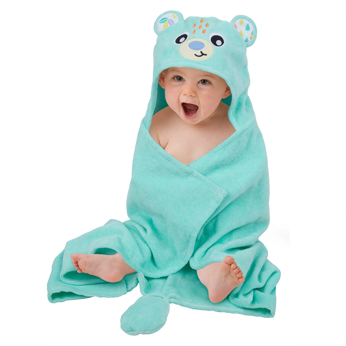 Playgro Friendly Forest Bear Badcape P0188234 Playgro Friendly Forest Bear Badcape P0188234 -babybenodigdheden 0188234 2
