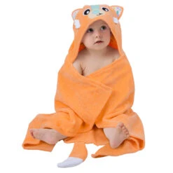 Playgro Friendly Forest Fox Badcape P0188235 -babybenodigdheden 0188235 2