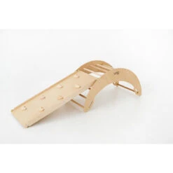 Luna Toys Naturel Houten Klimrek Met Glijbaan LU-36950 -babybenodigdheden 0x0 1