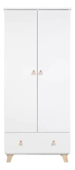 Babykamer Romy: Ledikant, Commode & 2-Deurskast 5 Babykamer Romy: Ledikant, Commode & 2-Deurskast -babybenodigdheden 2 deurskast romy 1