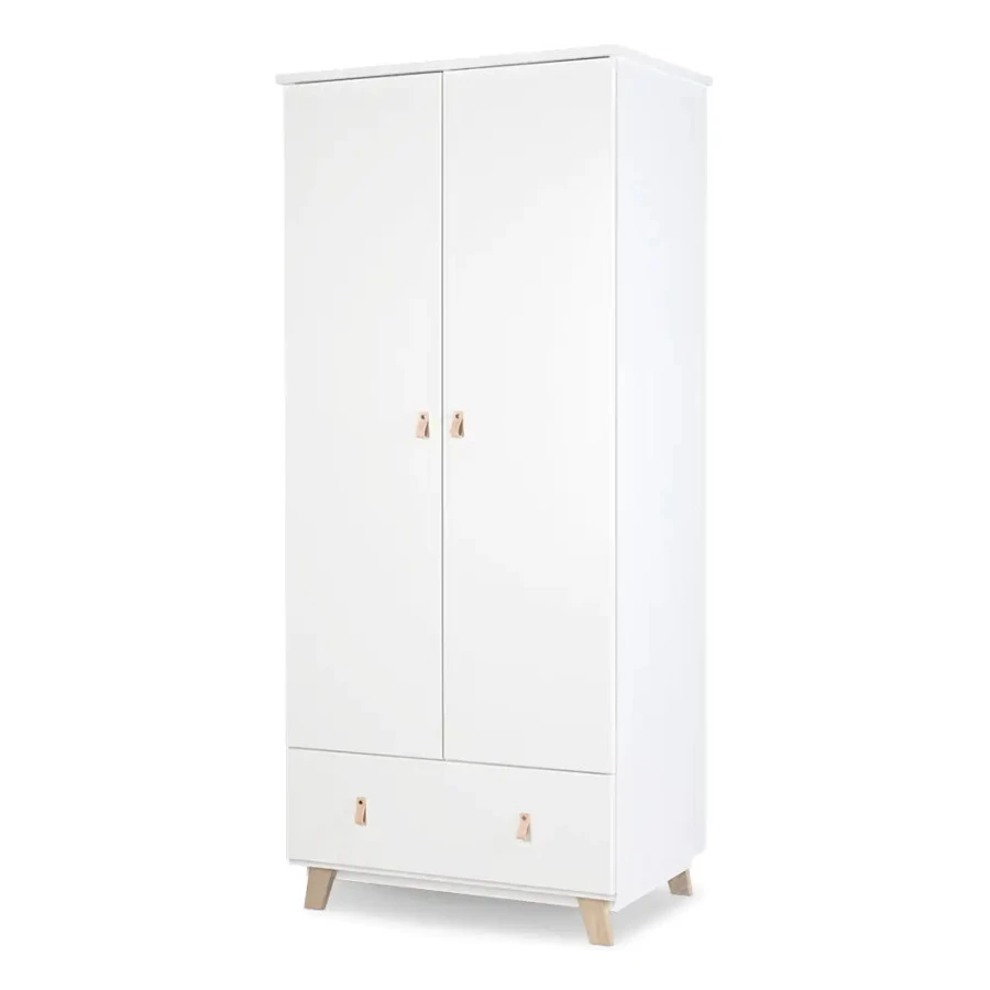 Babykamer Romy: Ledikant, Commode & 2-Deurskast Babykamer Romy: Ledikant, Commode & 2-Deurskast -babybenodigdheden 2 deurskast romy 2