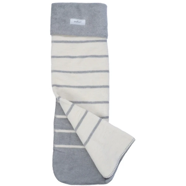 Zaffiro Grijs & Ecru Gestreept 100 x 150 cm Ledikantdeken 15366 Zaffiro Grijs & Ecru Gestreept 100 X 150 Cm Ledikantdeken 15366 -babybenodigdheden 23481 grijsecrustrepenlengte