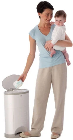 Korbell Mint Nappy Disposal System Luieremmer M250DSM 5 Korbell Mint Nappy Disposal System Luieremmer M250DSM -babybenodigdheden 27498 Korbell Nappy Disposal System Luieremmer 4