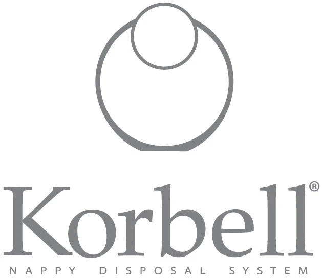 Korbell Pink Nappy Disposal System Luieremmer M250DSP Korbell Pink Nappy Disposal System Luieremmer M250DSP -babybenodigdheden 27500 27498 logo korbell