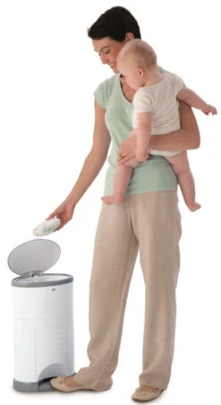 Korbell Pink Nappy Disposal System Luieremmer M250DSP 6 Korbell Pink Nappy Disposal System Luieremmer M250DSP -babybenodigdheden 27500 27498 rMINI.F
