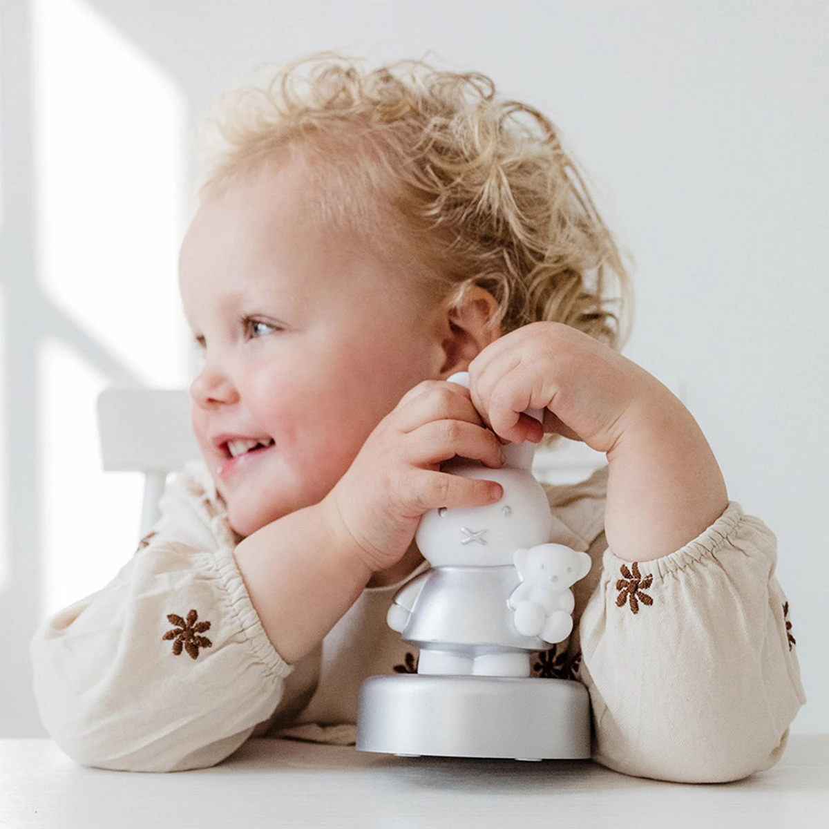 Bambolino Toys Nijntje 3D Zilver Nachtlampje 33197 Bambolino Toys Nijntje 3D Zilver Nachtlampje 33197 -babybenodigdheden 33197 9 mf rd bt night light silver ambiance 03 1