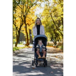 4Baby Rapid XXIII Grey Melange Wandelwagen -babybenodigdheden 4baby rapid xxiii wandelwagen sfeer 1