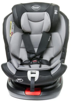 4Baby Roto-Fix Light Grey 360º 0-36 Kg Isofix Autostoel -babybenodigdheden 4baby roto fix 360 0 36 kg isofix autostoel 12