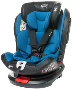 4Baby Roto-Fix Blue 360º 0-36 Kg Isofix Autostoel -babybenodigdheden 4baby roto fix blue 360 0 36 kg isofix autostoel