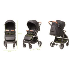 4Baby Stinger XXIII Black Wandelwagen -babybenodigdheden 4baby stinger xxiii black wandelwagen 12