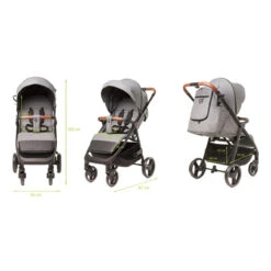 4Baby Stinger XXIII Melange Grey Wandelwagen 17 4Baby Stinger XXIII Melange Grey Wandelwagen -babybenodigdheden 4baby stinger xxiii melange grey wandelwagen 12