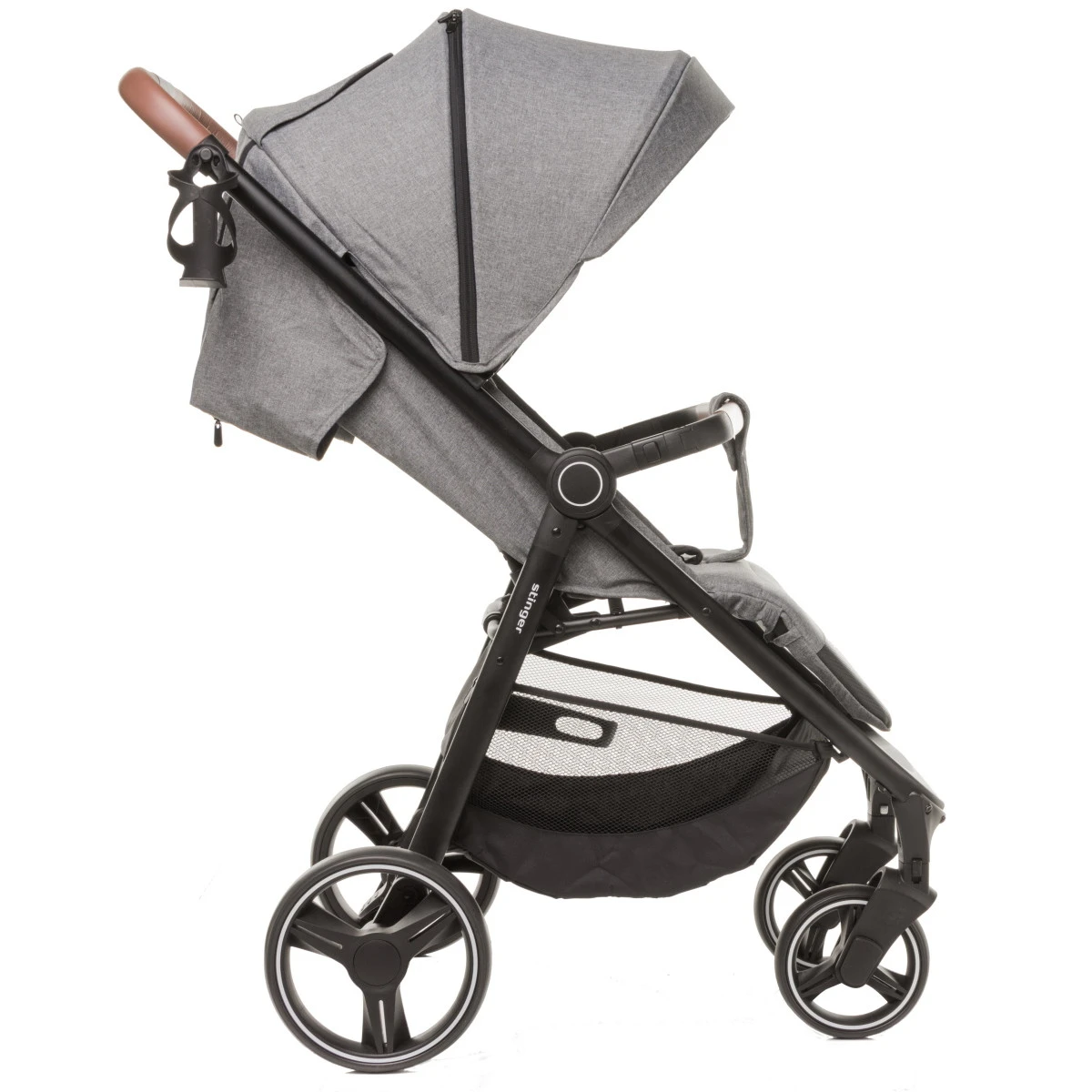 4Baby Stinger XXIII Melange Grey Wandelwagen 4Baby Stinger XXIII Melange Grey Wandelwagen -babybenodigdheden