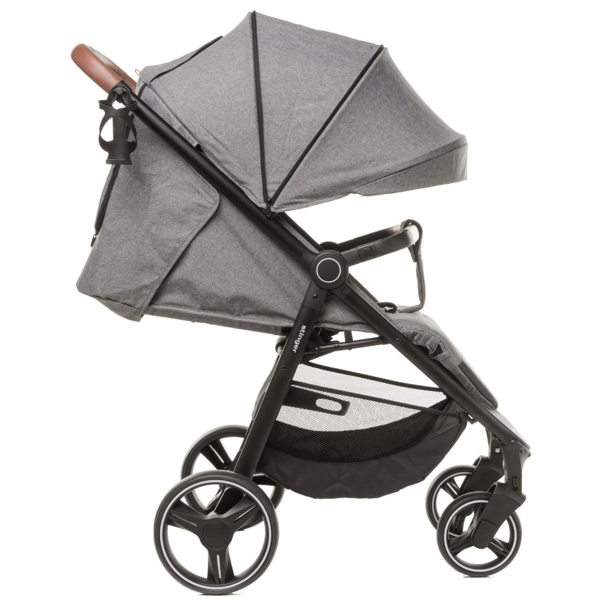 4Baby Stinger XXIII Melange Grey Wandelwagen 4Baby Stinger XXIII Melange Grey Wandelwagen -babybenodigdheden