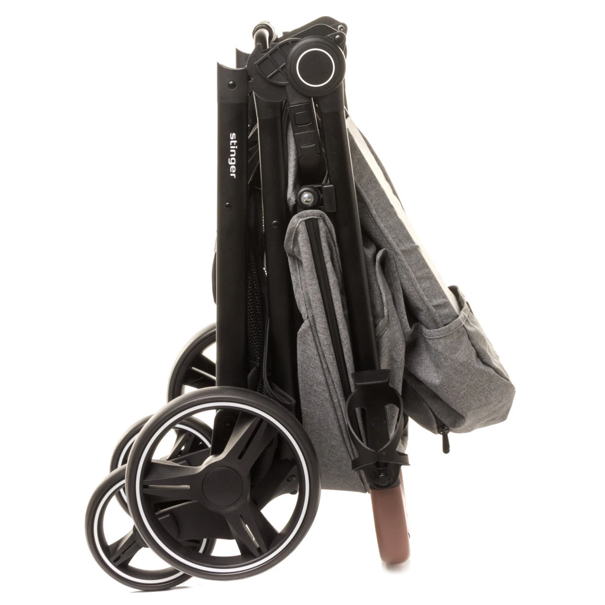 4Baby Stinger XXIII Melange Grey Wandelwagen 4Baby Stinger XXIII Melange Grey Wandelwagen -babybenodigdheden