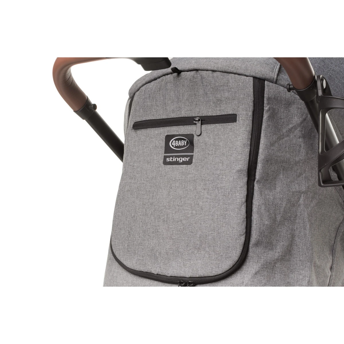 4Baby Stinger XXIII Melange Grey Wandelwagen 4Baby Stinger XXIII Melange Grey Wandelwagen -babybenodigdheden