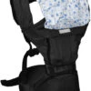 Babygo Wombat Black Draagzak 8202 -babybenodigdheden Babygo Wombat Black Draagzak 4