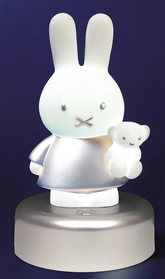 Bambolino Toys Nijntje 3D Zilver Nachtlampje 33197 Bambolino Toys Nijntje 3D Zilver Nachtlampje 33197 -babybenodigdheden Bambolino Toys Nijntje 3D Zilver Nachtlampje 33197 1