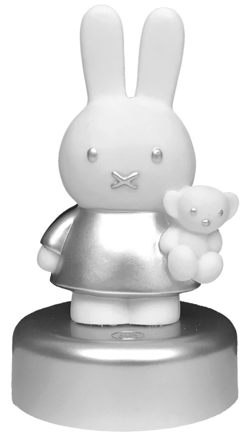 Bambolino Toys Nijntje 3D Zilver Nachtlampje 33197 Bambolino Toys Nijntje 3D Zilver Nachtlampje 33197 -babybenodigdheden Bambolino Toys Nijntje 3D Zilver Nachtlampje 33197