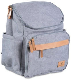 Cangaroo Megan Grey Rugzak Luiertas 6950 -babybenodigdheden Cangaroo Megan Grey Rugzak Luiertas 6950 2