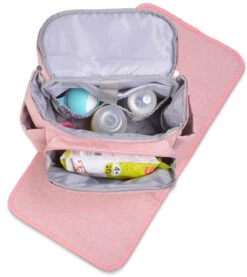 Cangaroo Megan Pink Rugzak Luiertas 6974 -babybenodigdheden Cangaroo Megan Pink Rugzak Luiertas 6974 4