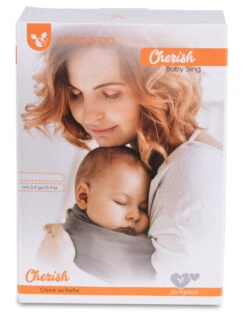 Cangaroo Sling Cherish Pink Draagdoek 7186 -babybenodigdheden Cangaroo Sling Cherish Pink Draagdoek 7186 3