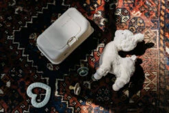 FunkyBox Mat Beige Lovebird FB53 -babybenodigdheden FunkyBox Mat Beige Lovebird FB53 2