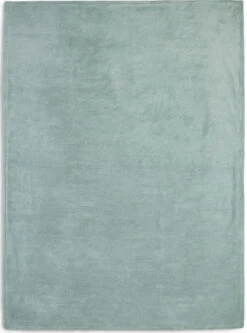 Jollein Basic Knit Forest Green / Fleece 75 X 100 Cm Wiegdeken 517-511-65219 -babybenodigdheden Jollein Basic Knit Forest Green 3 shop