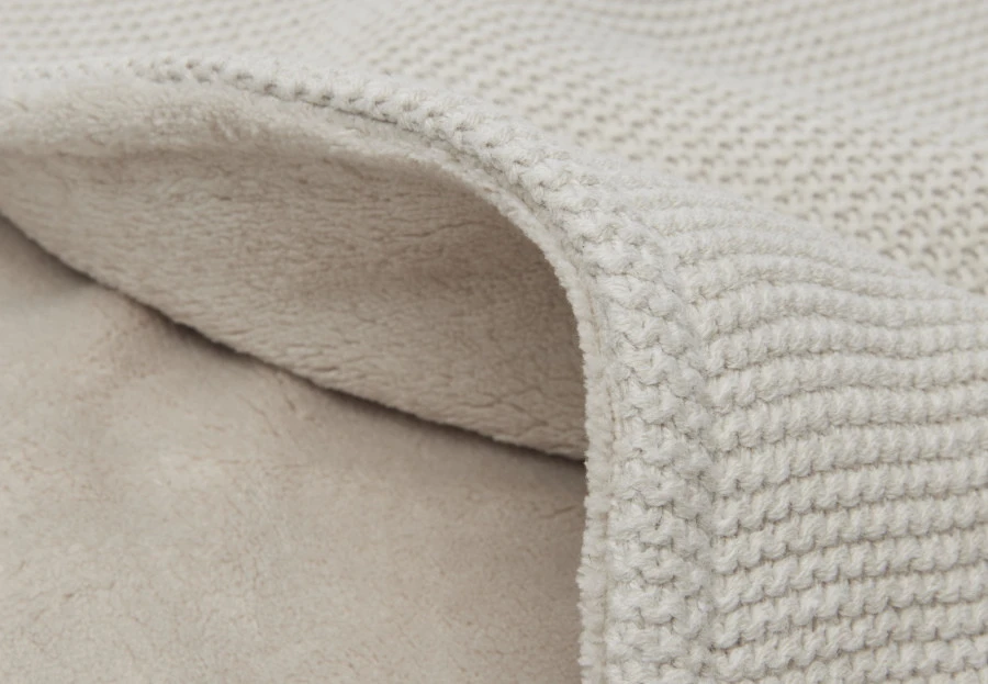 Jollein Basic Knit Nougat / Fleece 75 x 100 cm Wiegdeken 517-511-65360 Jollein Basic Knit Nougat / Fleece 75 X 100 Cm Wiegdeken 517-511-65360 -babybenodigdheden Jollein Basic Knit Nougat 5 shop