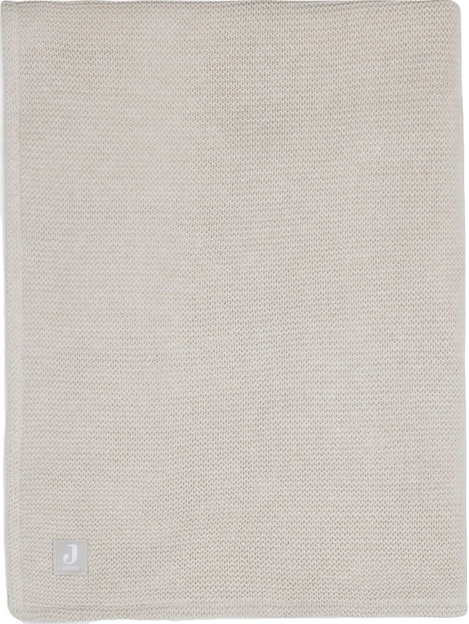 Jollein Basic Knit Nougat / Fleece 75 x 100 cm Wiegdeken 517-511-65360 Jollein Basic Knit Nougat / Fleece 75 X 100 Cm Wiegdeken 517-511-65360 -babybenodigdheden Jollein Basic Knit Nougat clipped rev 1