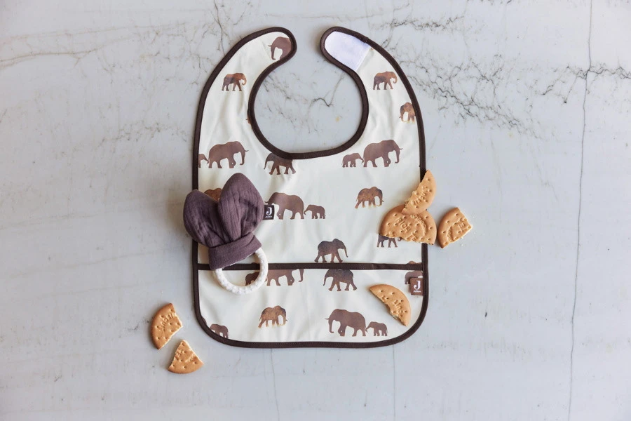 Jollein Savannah 2-pack Waterproof Slabber 029-864-66029 Jollein Savannah 2-pack Waterproof Slabber 029-864-66029 -babybenodigdheden Jollein Savannah 2 pack Waterproof Slabber 029 864 66029 2