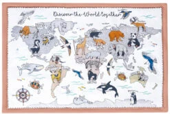 Kinderkraft Tippy World Educatief Speelkleed KPTIPP00MUL0000 -babybenodigdheden Kinderkraft Tippy Educatief Speelkleed KPTIPP00MUL0000 5