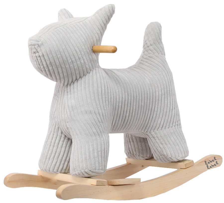 Label Label Hond Grijs Hobbeldier LLRT-23169 Label Label Hond Grijs Hobbeldier LLRT-23169 -babybenodigdheden Label Label Hond Grijs Hobbeldier LLRT 23169