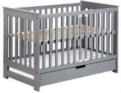 Ledikant Lieke Grijs 60 X 120 Cm