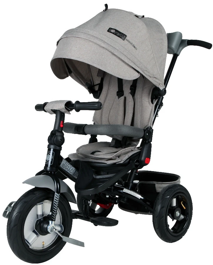 Lorelli Jaguar Deluxe Grey Driewieler 1005039-2102 Lorelli Jaguar Deluxe Grey Driewieler 1005039-2102 -babybenodigdheden Lorelli Jaguar Deluxe Grey Driewieler 1005039 2102