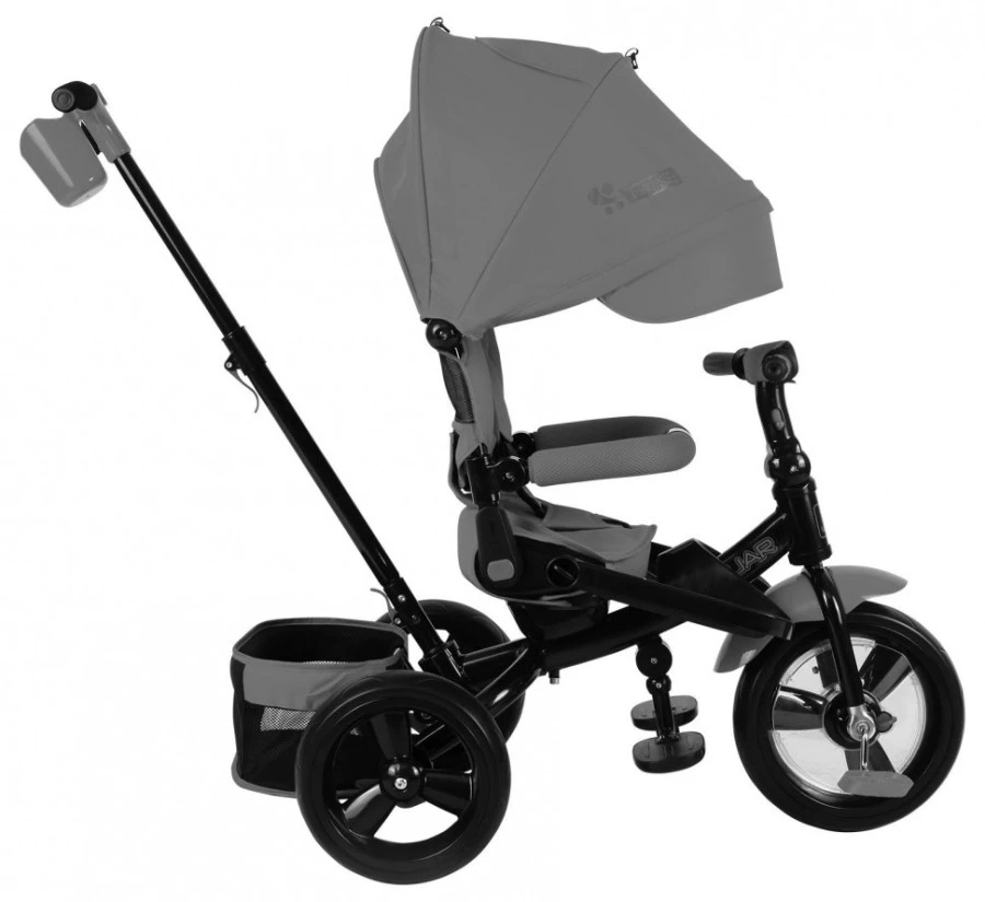Lorelli Jaguar Deluxe Grey Driewieler 1005039-2102 Lorelli Jaguar Deluxe Grey Driewieler 1005039-2102 -babybenodigdheden Lorelli Jaguar Deluxe Grey Driewieler 1005039 2102 4