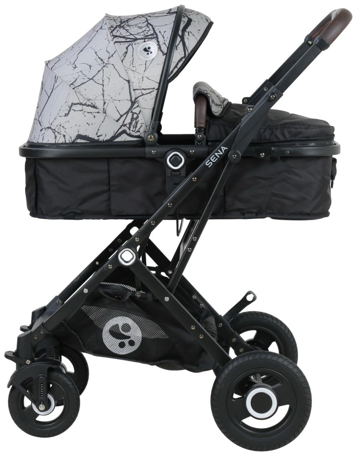 Lorelli Sena Grey Marble 3-in-1 Combi Kinderwagen incl. Autostoel 1002161-2113 Lorelli Sena Grey Marble 3-in-1 Combi Kinderwagen Incl. Autostoel 1002161-2113 -babybenodigdheden Lorelli Sena Grey Marble 3 in 1 Combi Kinderwagen incl. Autostoel 1002161 2113 2