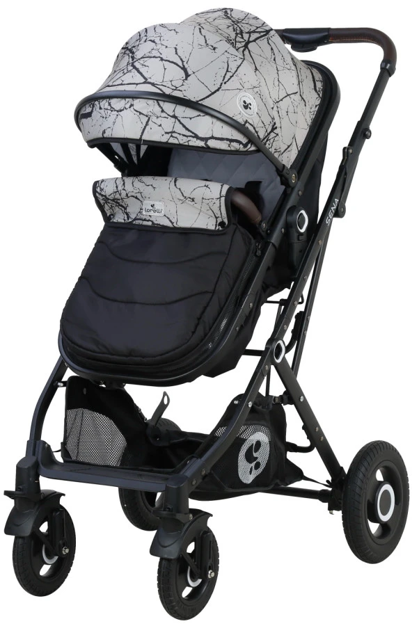 Lorelli Sena Grey Marble 3-in-1 Combi Kinderwagen incl. Autostoel 1002161-2113 Lorelli Sena Grey Marble 3-in-1 Combi Kinderwagen Incl. Autostoel 1002161-2113 -babybenodigdheden Lorelli Sena Grey Marble 3 in 1 Combi Kinderwagen incl. Autostoel 1002161 2113 4