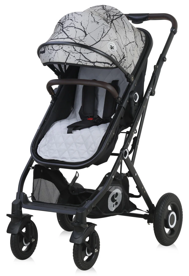 Lorelli Sena Grey Marble 3-in-1 Combi Kinderwagen incl. Autostoel 1002161-2113 Lorelli Sena Grey Marble 3-in-1 Combi Kinderwagen Incl. Autostoel 1002161-2113 -babybenodigdheden Lorelli Sena Grey Marble 3 in 1 Combi Kinderwagen incl. Autostoel 1002161 2113 5