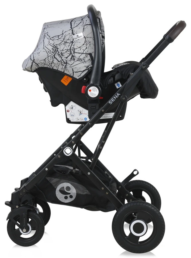 Lorelli Sena Grey Marble 3-in-1 Combi Kinderwagen incl. Autostoel 1002161-2113 Lorelli Sena Grey Marble 3-in-1 Combi Kinderwagen Incl. Autostoel 1002161-2113 -babybenodigdheden Lorelli Sena Grey Marble 3 in 1 Combi Kinderwagen incl. Autostoel 1002161 2113 8