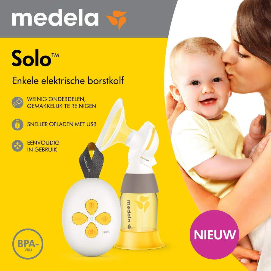 Medela Solo Enkele Elektrische Borstkolf 101041610 Medela Solo Enkele Elektrische Borstkolf 101041610 -babybenodigdheden Medela Solo Enkele Elektrische Borstkolf 101041610 5