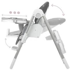 Momi Yumtis Dark Grey Kinderstoel KRKA00001 4 Momi Yumtis Dark Grey Kinderstoel KRKA00001 -babybenodigdheden Momi Yumtis Dark Grey Kinderstoel KRKA00001 4