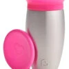 Munchkin Stainless Steel Miracle 360 Cup Roze Anti-Lek Beker 012370 Div 2 Munchkin Stainless Steel Miracle 360 Cup Roze Anti-Lek Beker 012370 Div -babybenodigdheden Munchkin Stainless Steel Miracle 360 Cup Roze Anti Lek Beker 012370 div .1