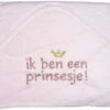 Petit Villain Ik Ben Een Prinsesje! Roze Badcape