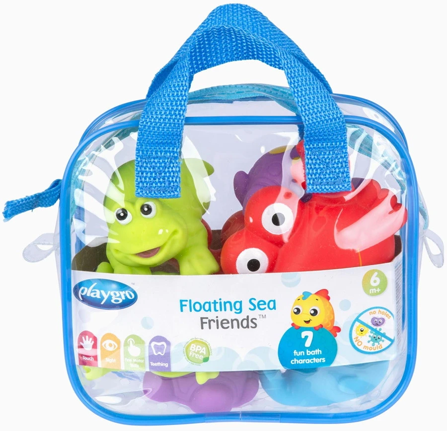 Playgro Floating Sea Friends Badspeeltjes P0188415 Playgro Floating Sea Friends Badspeeltjes P0188415 -babybenodigdheden Playgro Floating Sea Friends Badspeeltjes P0188415 4