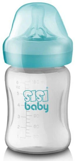 SisiBaby Handborstkolf SBC-113 -babybenodigdheden Sisi SBC 113 Handborstkolf 180ml Fles 4
