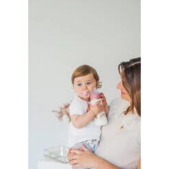 Suavinex Gold Large Flow Roze 360 Ml Silicone Fles SXSGX3080200 -babybenodigdheden Suavinex Gold Slow Flow Roze 360 ml Silicone Fles SXSGX3080200