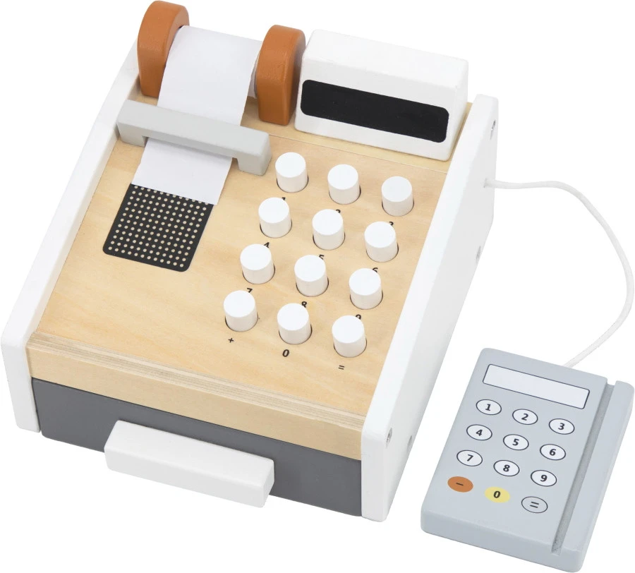 Tryco Houten Kassa met Pinautomaat TR-303005 Tryco Houten Kassa Met Pinautomaat TR-303005 -babybenodigdheden Tryco Houten Kassa met Pinautomaat TR 303005 01