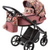 Adamex Porto Flowers Pink 2-in-1 Kinderwagen FL-2 -babybenodigdheden adamex porto flowers pink 2 in 1 kinderwagen fl 2 01 1920x1920