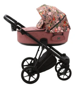 Adamex Porto Flowers Pink 2-in-1 Kinderwagen FL-2 4 Adamex Porto Flowers Pink 2-in-1 Kinderwagen FL-2 -babybenodigdheden adamex porto flowers pink 2 in 1 kinderwagen fl 2 6 1920x1920