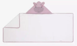 Albero Mio Animals & Love Hippo 50 X 120 Cm Bamboo Badcape A001 -babybenodigdheden albero mio animals love hippo 70 x 120 cm bamboo badcape a001 3